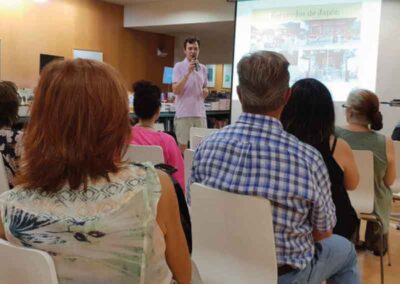 Presentacion de Aokigahara en la casa del libro de Barcelona